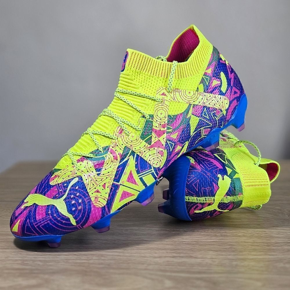 PUMA Future Ultimate Energy FG/AG Soccer Cleats Men's 11.5 107546-01 Ultra Blue